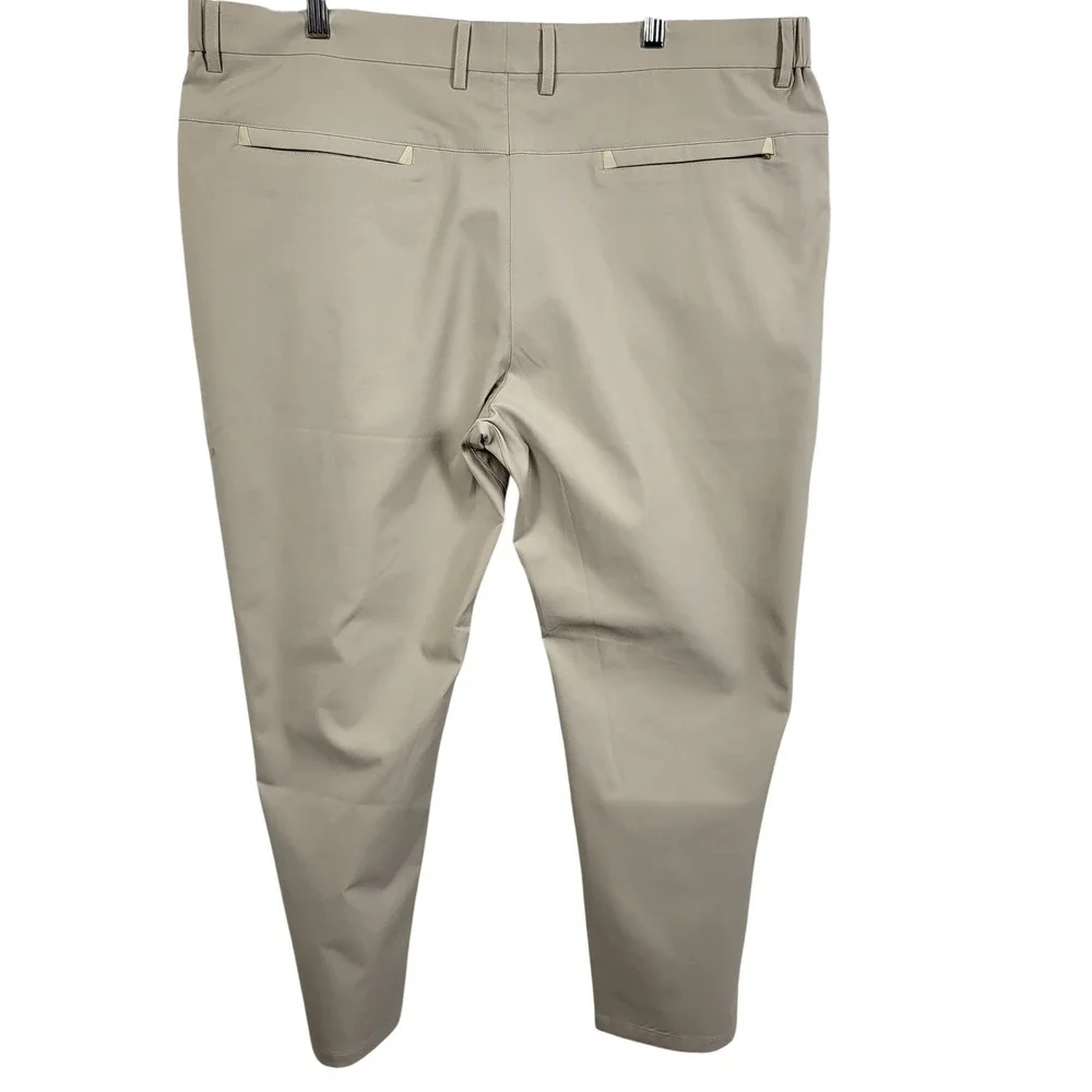 Jack Archer Jetsetter Pants Mens 40x28 Stone Performance Stretch Travel Chino
